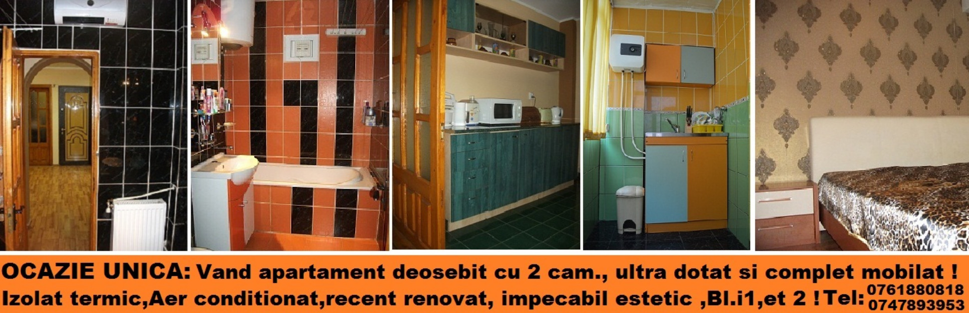 Vand apartament doua camere calafat-superb ! - Pret | Preturi Vand apartament doua camere calafat-superb !