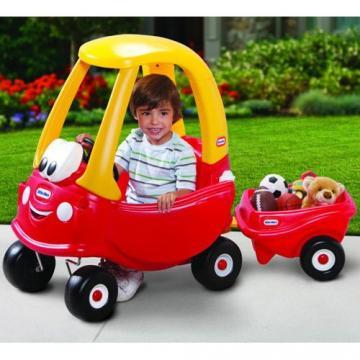 Masinuta cu remorca, Cozy Coupe, Little Tikes - Pret | Preturi Masinuta cu remorca, Cozy Coupe, Little Tikes