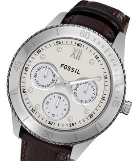 Ceas Fossil ES3103 Stella Brown Leather - Pret | Preturi Ceas Fossil ES3103 Stella Brown Leather