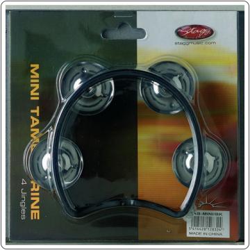 Plastic cutaway mini tambourine w/ 4 jingles - Pret | Preturi Plastic cutaway mini tambourine w/ 4 jingles