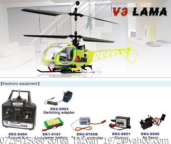 Lama V3 elicopter cu telecomanda - Pret | Preturi Lama V3 elicopter cu telecomanda
