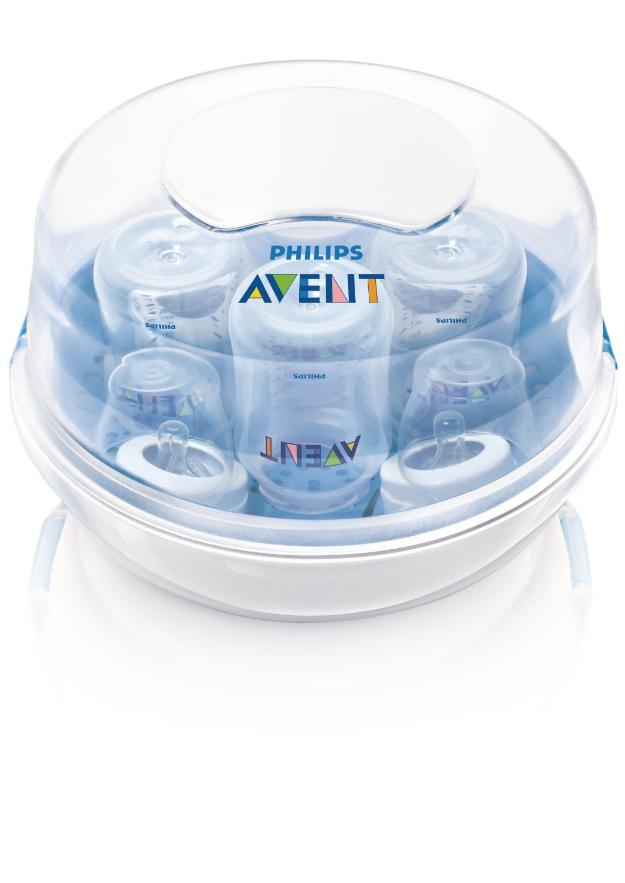 Sterilizator pentru cuptorul cu microunde 0% BPA Philips Avent SCF281/02 - NOU! Sigilat! - Pret | Preturi Sterilizator pentru cuptorul cu microunde 0% BPA Philips Avent SCF281/02 - NOU! Sigilat!