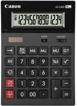 Calculator de birou AS-2400, 14 digiti, (4585B001), Canon - Pret | Preturi Calculator de birou AS-2400, 14 digiti, (4585B001), Canon