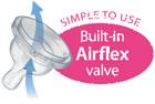 Philips Avent - Tetina Airflex orificiu variabil x 2 - Pret | Preturi Philips Avent - Tetina Airflex orificiu variabil x 2