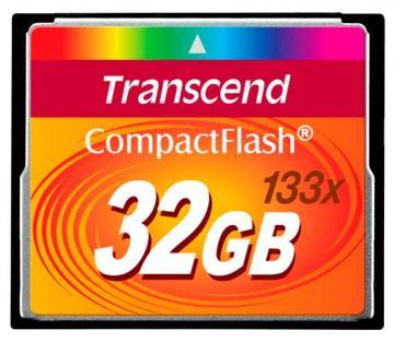 Compact Flash Card 32GB MLC, 133x, TS32GCF133 Transcend - Pret | Preturi Compact Flash Card 32GB MLC, 133x, TS32GCF133 Transcend