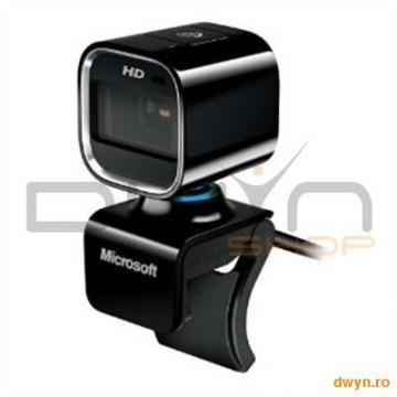 LifeCam HD-6000 For Notebooks Win USB Port ER EN/AR/CS/HU/PL/RO/RU/UK - Pret | Preturi LifeCam HD-6000 For Notebooks Win USB Port ER EN/AR/CS/HU/PL/RO/RU/UK
