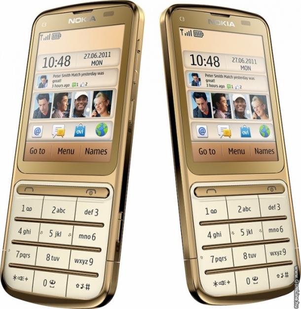 Nokia C3-01 pe gri si auriu ! ambele variante pe stoc - Pret | Preturi Nokia C3-01 pe gri si auriu ! ambele variante pe stoc