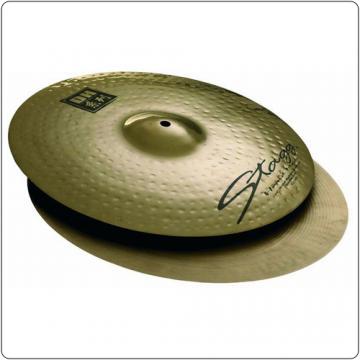 Stagg DH-HB14B - Pereche cinele Hi Hat Dual Hammered 14" DH Brilliant Bite - Pret | Preturi Stagg DH-HB14B - Pereche cinele Hi Hat Dual Hammered 14" DH Brilliant Bite
