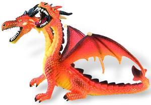 Bullyland - Figurina Dragon orange cu 2 capete - Pret | Preturi Bullyland - Figurina Dragon orange cu 2 capete