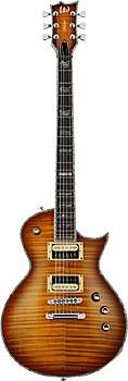 Chitara Electrica Model LP Esp Ltd EC-1000FM Amber Sunburst - Pret | Preturi Chitara Electrica Model LP Esp Ltd EC-1000FM Amber Sunburst