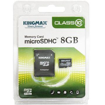 Card memorie Kingmax Micro-SDHC 8GB - 1 Adaptor - Class 10 KM08GMCSDHC101A - Pret | Preturi Card memorie Kingmax Micro-SDHC 8GB - 1 Adaptor - Class 10 KM08GMCSDHC101A