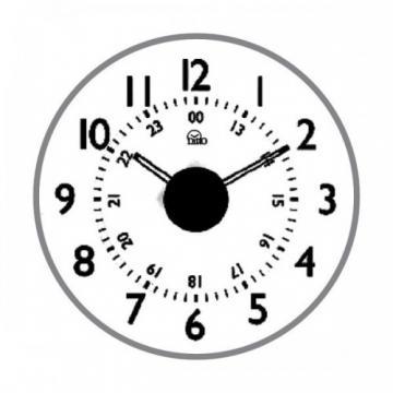 Ceas perete, D-49cm, cifre arabe, KANGARO - sticla transparenta - Pret | Preturi Ceas perete, D-49cm, cifre arabe, KANGARO - sticla transparenta