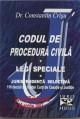 Codul de procedura civila - Legi speciale - jurisprudenta selectiva, 116 decizii a Inaltei Curtii de Casatie si Justitie - Pret | Preturi Codul de procedura civila - Legi speciale - jurisprudenta selectiva, 116 decizii a Inaltei Curtii de Casatie si Justitie