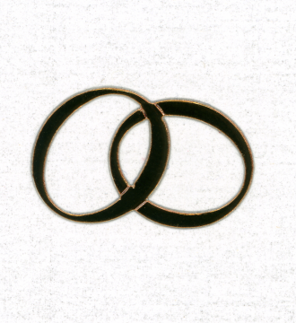 Sigilii aurii nunta in forma de verighete - Pret | Preturi Sigilii aurii nunta in forma de verighete