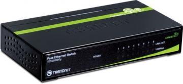 Switch TRENDnet TE100-S50G 5 port 10/100Mbps Metalic - Pret | Preturi Switch TRENDnet TE100-S50G 5 port 10/100Mbps Metalic