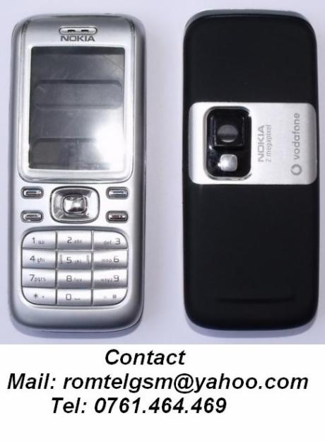 Carcasa Nokia 6234 Silver sau Black ORIGINALA COMPLETA SIGILATA - Pret | Preturi Carcasa Nokia 6234 Silver sau Black ORIGINALA COMPLETA SIGILATA