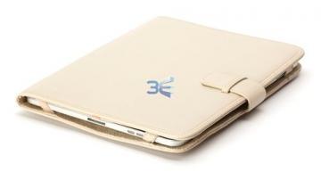 Husa Griffin Elan Passport pentru iPad, Crem - Pret | Preturi Husa Griffin Elan Passport pentru iPad, Crem