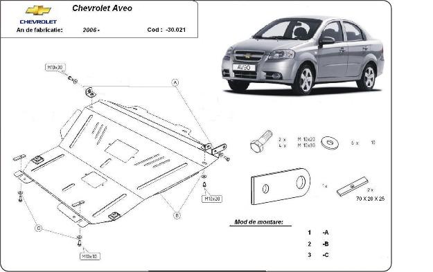 Scut motor Chevrolet Aveo - Pret | Preturi Scut motor Chevrolet Aveo