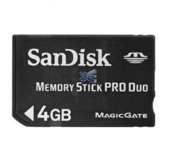 Sandisk Memory Stick Pro Duo, 4GB - Pret | Preturi Sandisk Memory Stick Pro Duo, 4GB