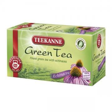 Ceai verde cu echinaceea Teekanne 20 plic - Pret | Preturi Ceai verde cu echinaceea Teekanne 20 plic
