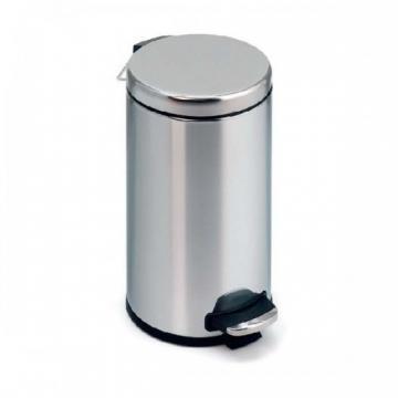 Cos metalic cu capac si pedala pentru deschidere, 10 litri, VEPA BINS - stainless steel - Pret | Preturi Cos metalic cu capac si pedala pentru deschidere, 10 litri, VEPA BINS - stainless steel