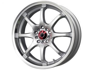 Drag Wheels DR55 Silver Machined Lip Janta - Pret | Preturi Drag Wheels DR55 Silver Machined Lip Janta