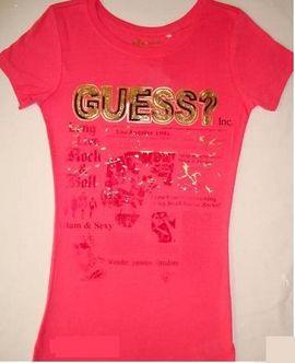 Tricou GUESS Glitter T-shirt Tee Top M - Pret | Preturi Tricou GUESS Glitter T-shirt Tee Top M