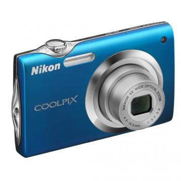 Aparat foto digital Nikon Coolpix S3000, Albastru - Pret | Preturi Aparat foto digital Nikon Coolpix S3000, Albastru