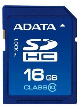 Card memorie ADATA Secure Digital 16GB Class 10 - Pret | Preturi Card memorie ADATA Secure Digital 16GB Class 10