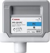 Cartus Canon CF1490B001AA PFI301PC Photo cyan, 330ml, pt. iPF9000 - Pret | Preturi Cartus Canon CF1490B001AA PFI301PC Photo cyan, 330ml, pt. iPF9000