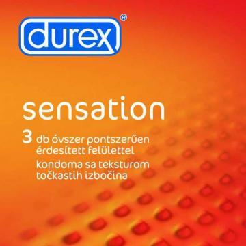 DUREX Prezervative Sensation x 3buc - Pret | Preturi DUREX Prezervative Sensation x 3buc