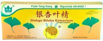 Ginkgo Biloba 10fiole *10ml - Pret | Preturi Ginkgo Biloba 10fiole *10ml