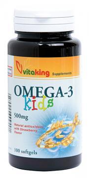 Omega 3 Kids *100cps - Pret | Preturi Omega 3 Kids *100cps
