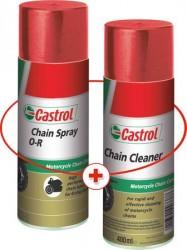 Set CASTROL Curatare/Lubrifiere Lant - Pret | Preturi Set CASTROL Curatare/Lubrifiere Lant