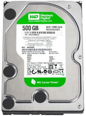 VAND HARD HDD Western Digital Green 500GB, 32MB, SATA +15 JOCURI GRATIS - Pret | Preturi VAND HARD HDD Western Digital Green 500GB, 32MB, SATA +15 JOCURI GRATIS