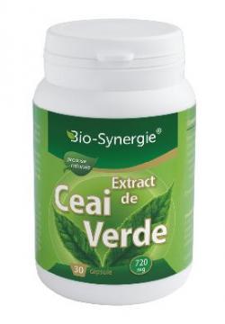 Extract Ceai Verde 25mg *30cps - Pret | Preturi Extract Ceai Verde 25mg *30cps