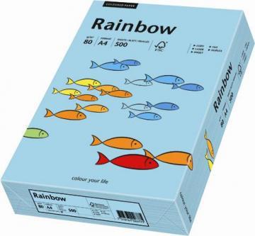 Hartie color Rainbow, bleu ciel - Dark Blue, A4, 160 g/mp - Pret | Preturi Hartie color Rainbow, bleu ciel - Dark Blue, A4, 160 g/mp