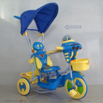 Tricicleta pentru copii cu balansoar UFO - Pret | Preturi Tricicleta pentru copii cu balansoar UFO