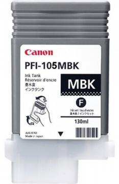 Cartus negru mat pentru iPF6300/ iPF6350, PFI-105MBk, 130ml, Canon - Pret | Preturi Cartus negru mat pentru iPF6300/ iPF6350, PFI-105MBk, 130ml, Canon