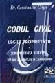 Codul civil.Legile proprietatii.Jurisprudenta selectiva - Pret | Preturi Codul civil.Legile proprietatii.Jurisprudenta selectiva