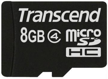 MicroSDHC Card 8GB, class 4, TS8GUSDC4, Transcend - Pret | Preturi MicroSDHC Card 8GB, class 4, TS8GUSDC4, Transcend