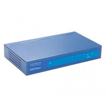 Switch TRENDnet TE100-S8 8 port 10/100Mbps - Pret | Preturi Switch TRENDnet TE100-S8 8 port 10/100Mbps
