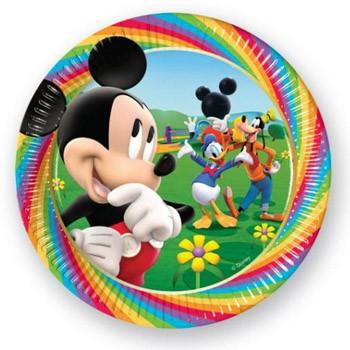 Mickey Mouse Colours - Farfurii Carton Plastifiat, 20 cm (10 buc.) - Pret | Preturi Mickey Mouse Colours - Farfurii Carton Plastifiat, 20 cm (10 buc.)