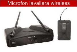 Microfon lavaliera wireless, WM100M - Pret | Preturi Microfon lavaliera wireless, WM100M