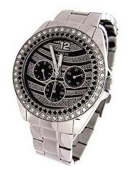 Ceas Guess Silver Zebra Shimmer G11504L1 - Pret | Preturi Ceas Guess Silver Zebra Shimmer G11504L1