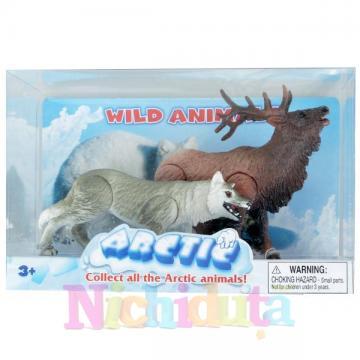 Set mic Figurine Animale Salbatice Arcti - Pret | Preturi Set mic Figurine Animale Salbatice Arcti