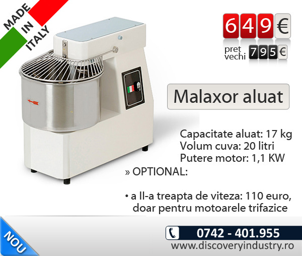 Malaxor patiserie 20 litri - Pret | Preturi Malaxor patiserie 20 litri