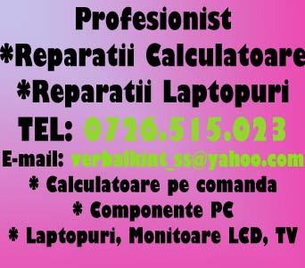 Reparatii calculatoare la domiciliu bucuresti - Pret | Preturi Reparatii calculatoare la domiciliu bucuresti