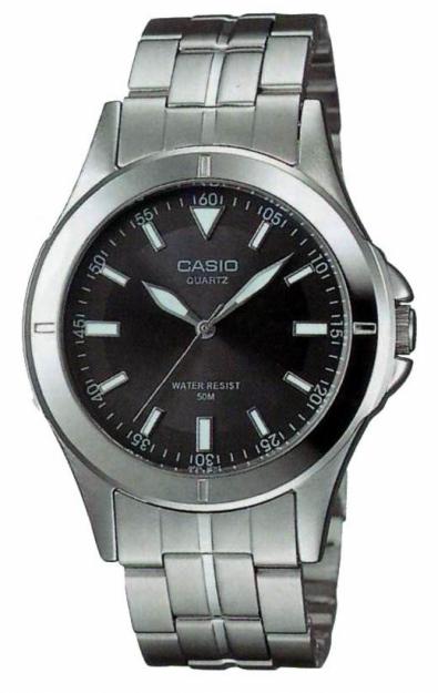 Vand ceas de mana barbatesc Casio MTP-1214 negru - Pret | Preturi Vand ceas de mana barbatesc Casio MTP-1214 negru