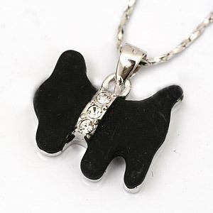 Pandantiv placat cu aur 18kt Doggy - Pret | Preturi Pandantiv placat cu aur 18kt Doggy